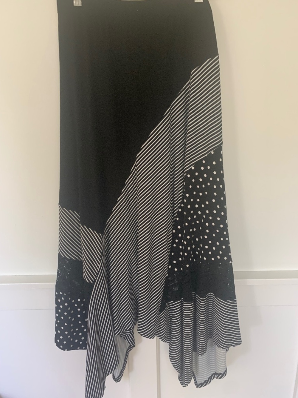 Chico’s Black and White Skirt